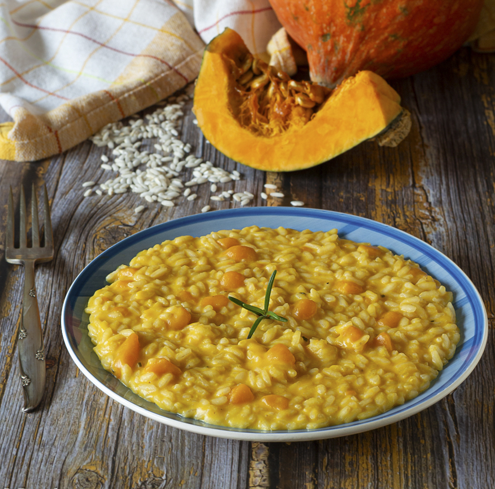 risotto zucca e philadelphia