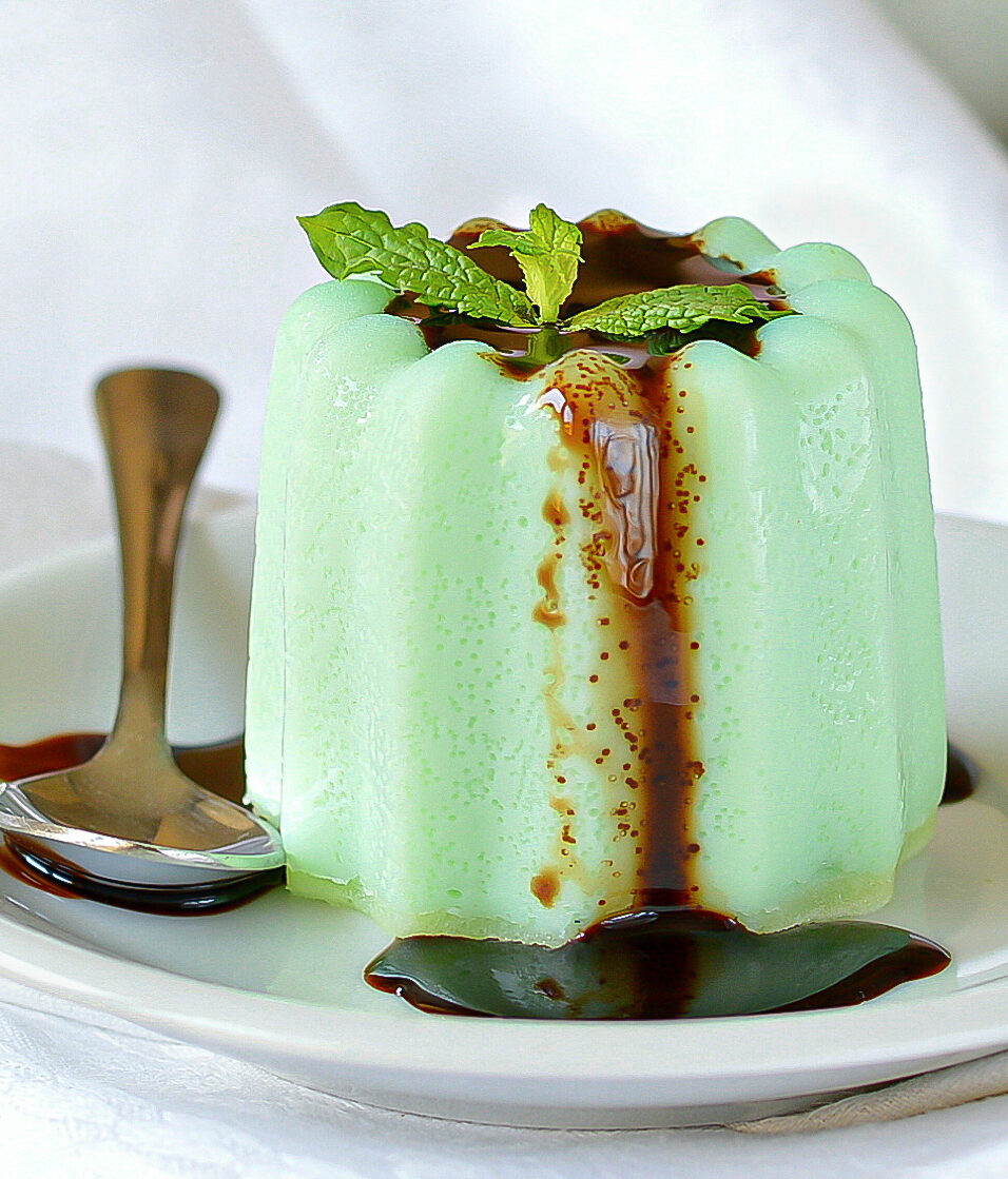 panna cotta alla menta