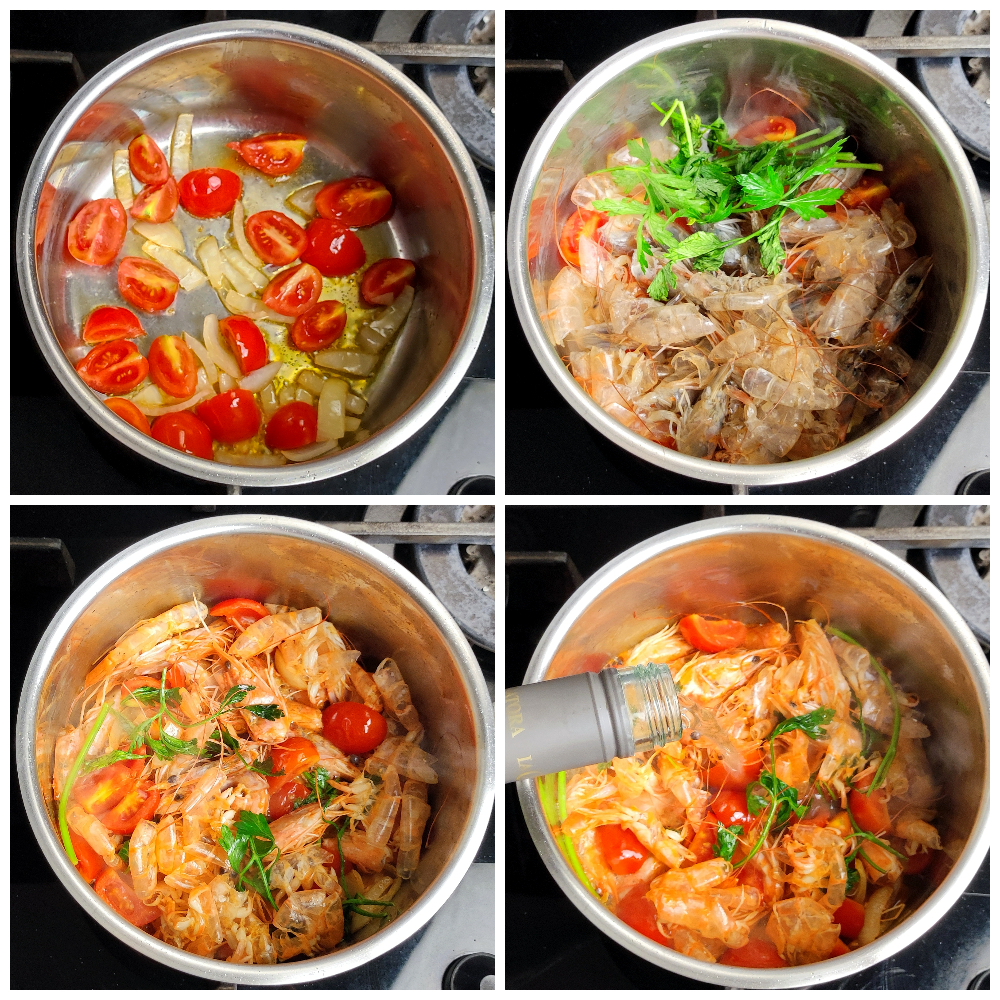 bisque di gamberi