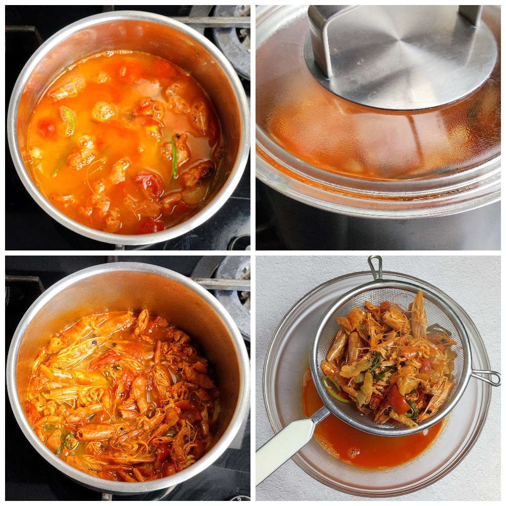 bisque di gamberi