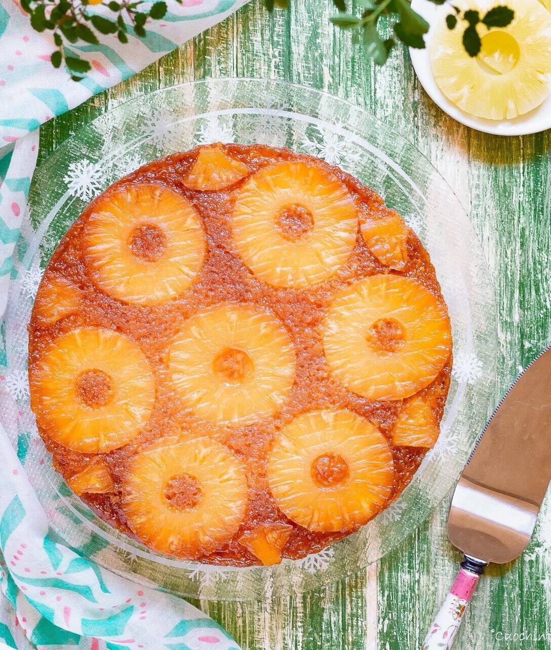 torta rovesciata all'ananas