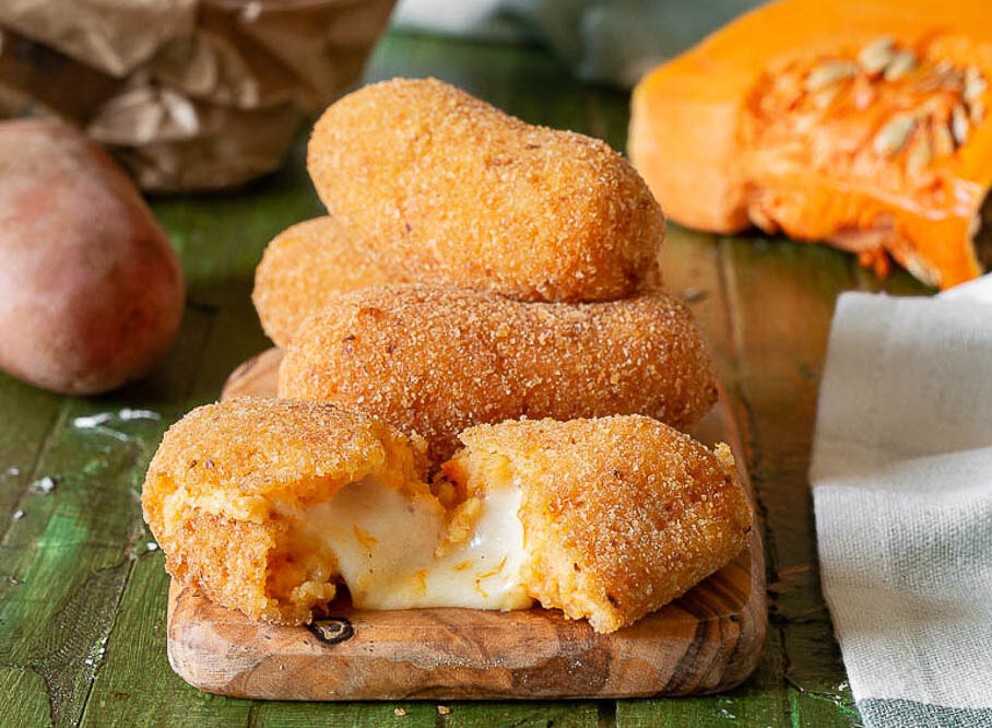 crocchette di zucca e patate