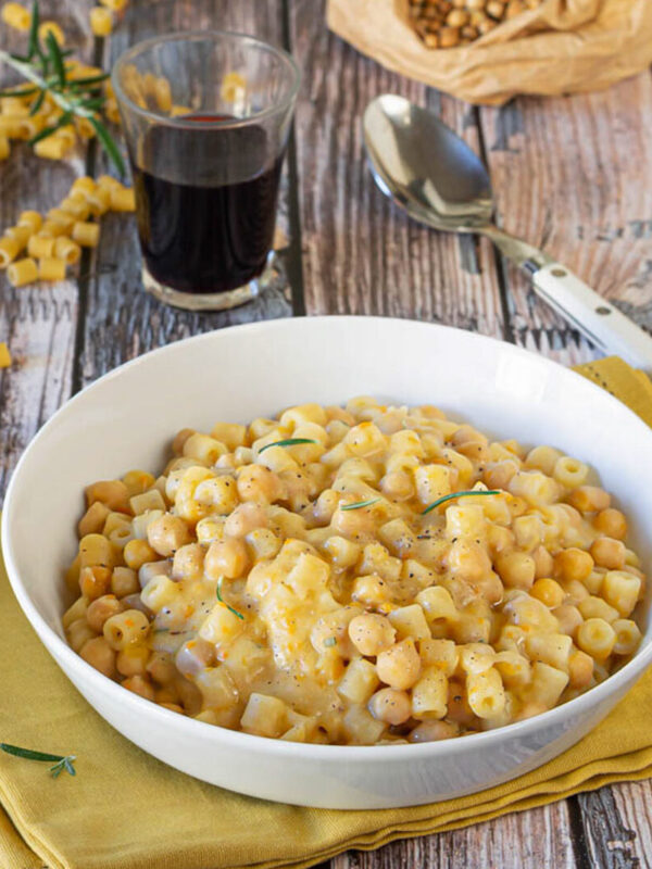 Pasta e ceci risottata