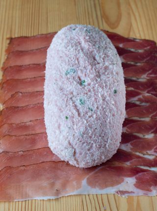 polpettone di tacchino e ricotta in crosta