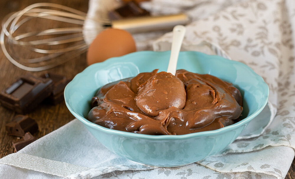 crema pasticcera al cioccolato fondente