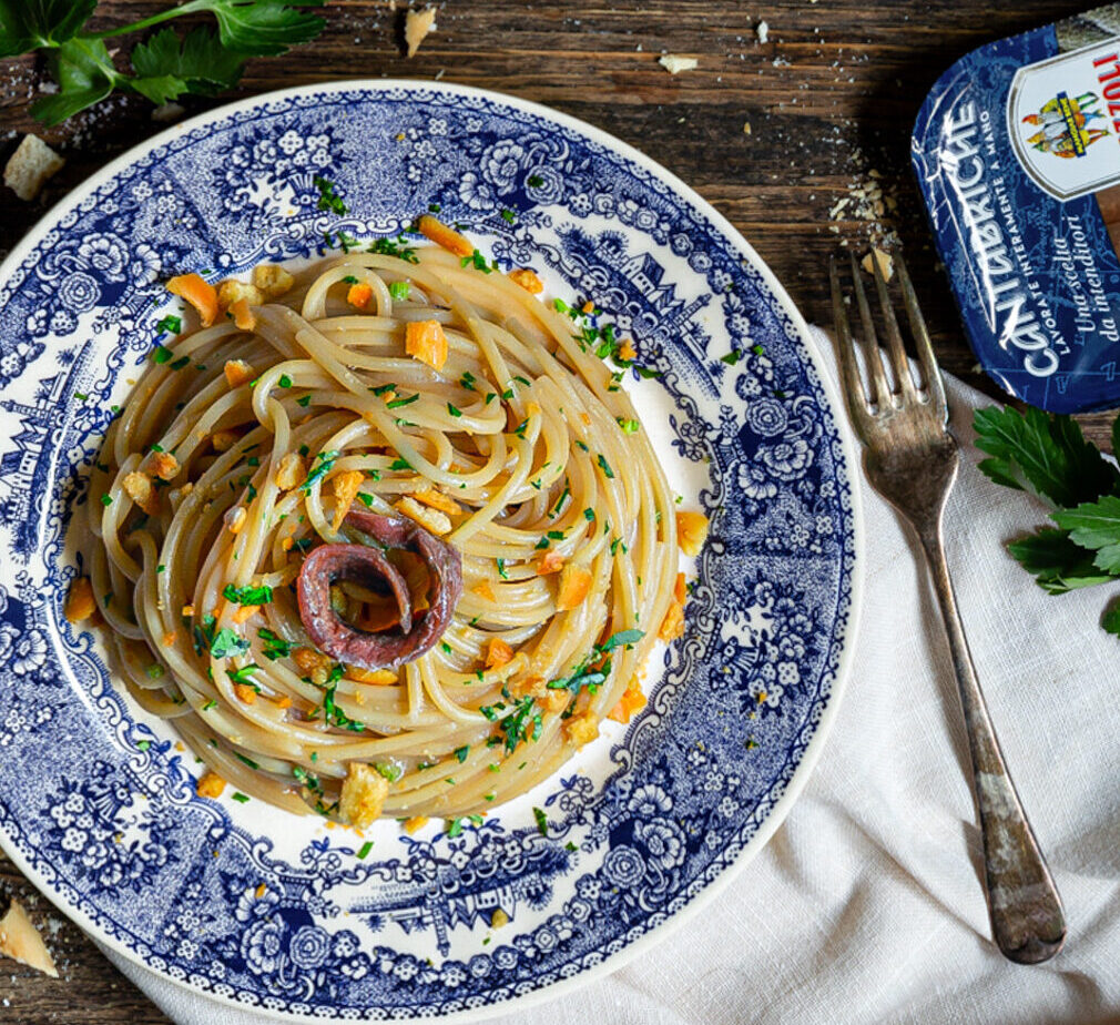 spaghetti burro e alici