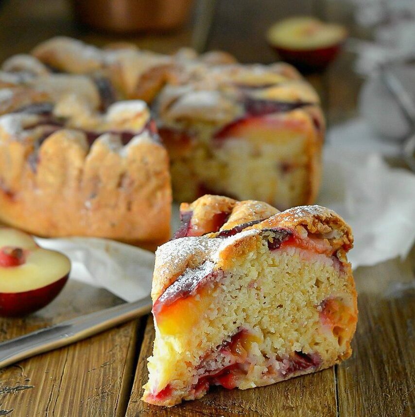 torta di prugne