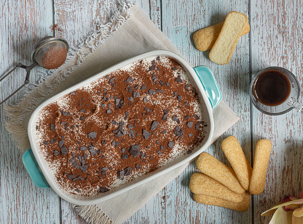 tiramisù alla ricotta e nutella