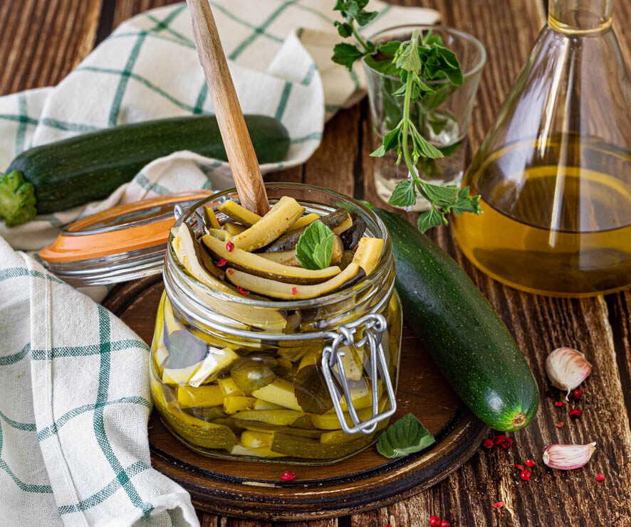 zucchine sott'olio