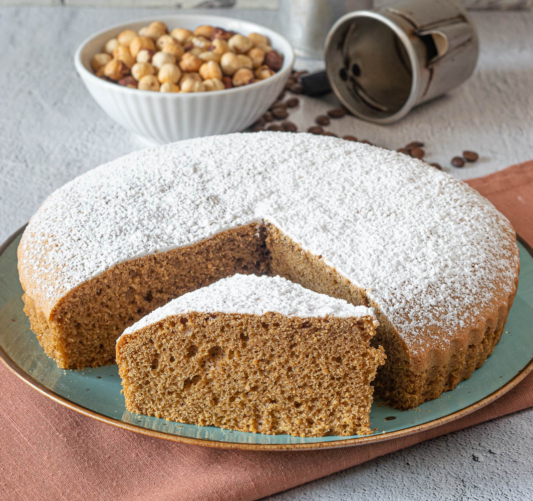 torta caffè e nocciole