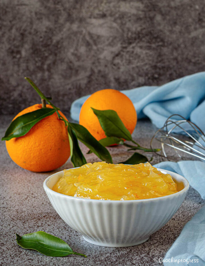 crema all'arancia senza uova