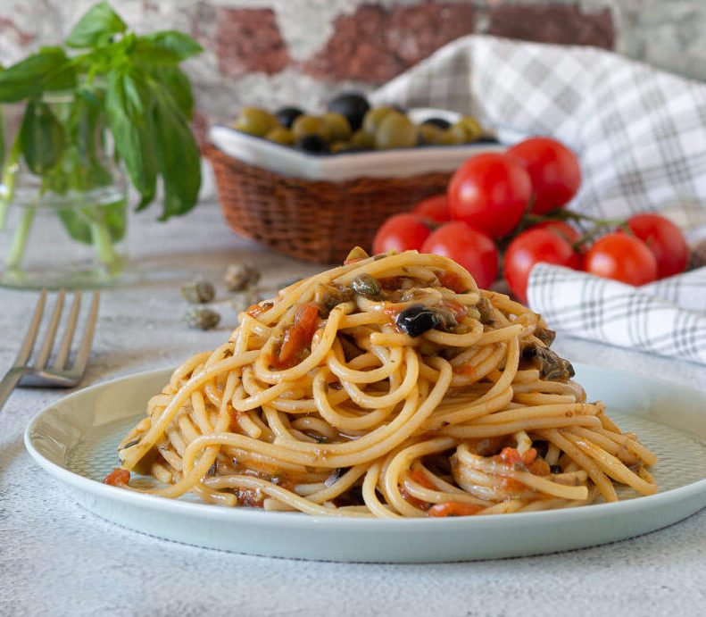 spaghetti all'eoliana