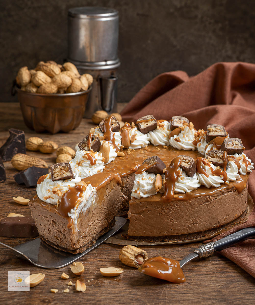 snickers cheesecake