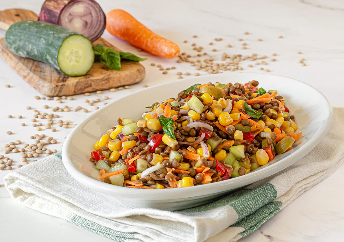 insalata di lenticchie