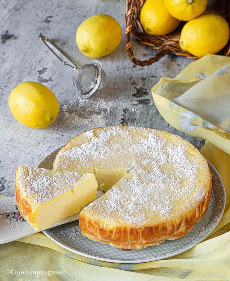 TORTA DI RICOTTA E LIMONE. Senza Glutine, Cremosa E Golosa.