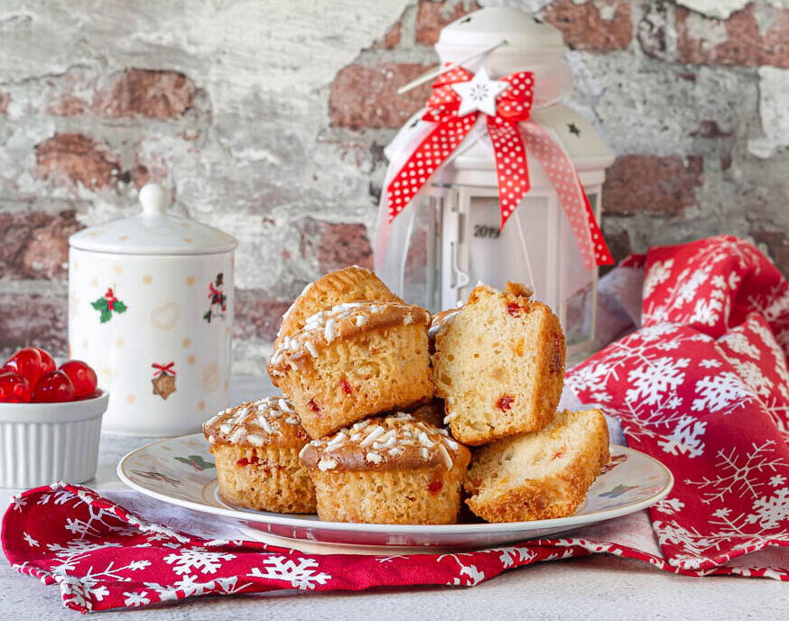 muffin alla frutta candita