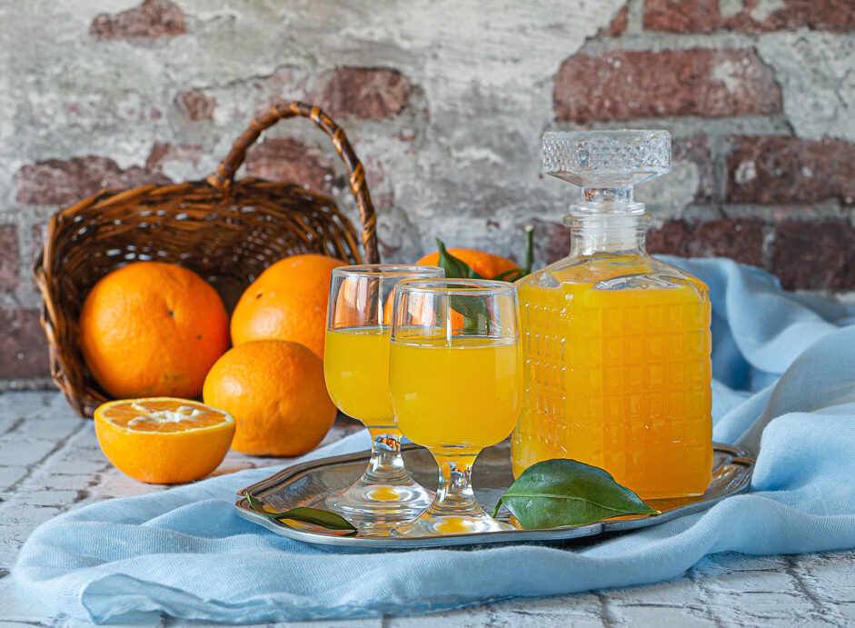 Liquore all'arancia o arancello