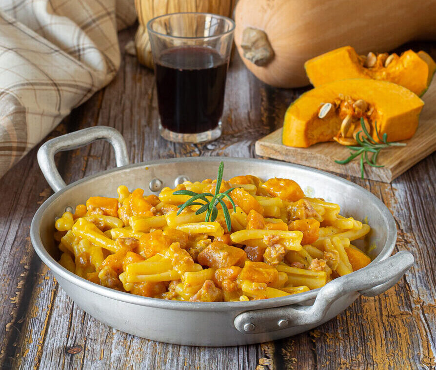 caserecce salsiccia zucca