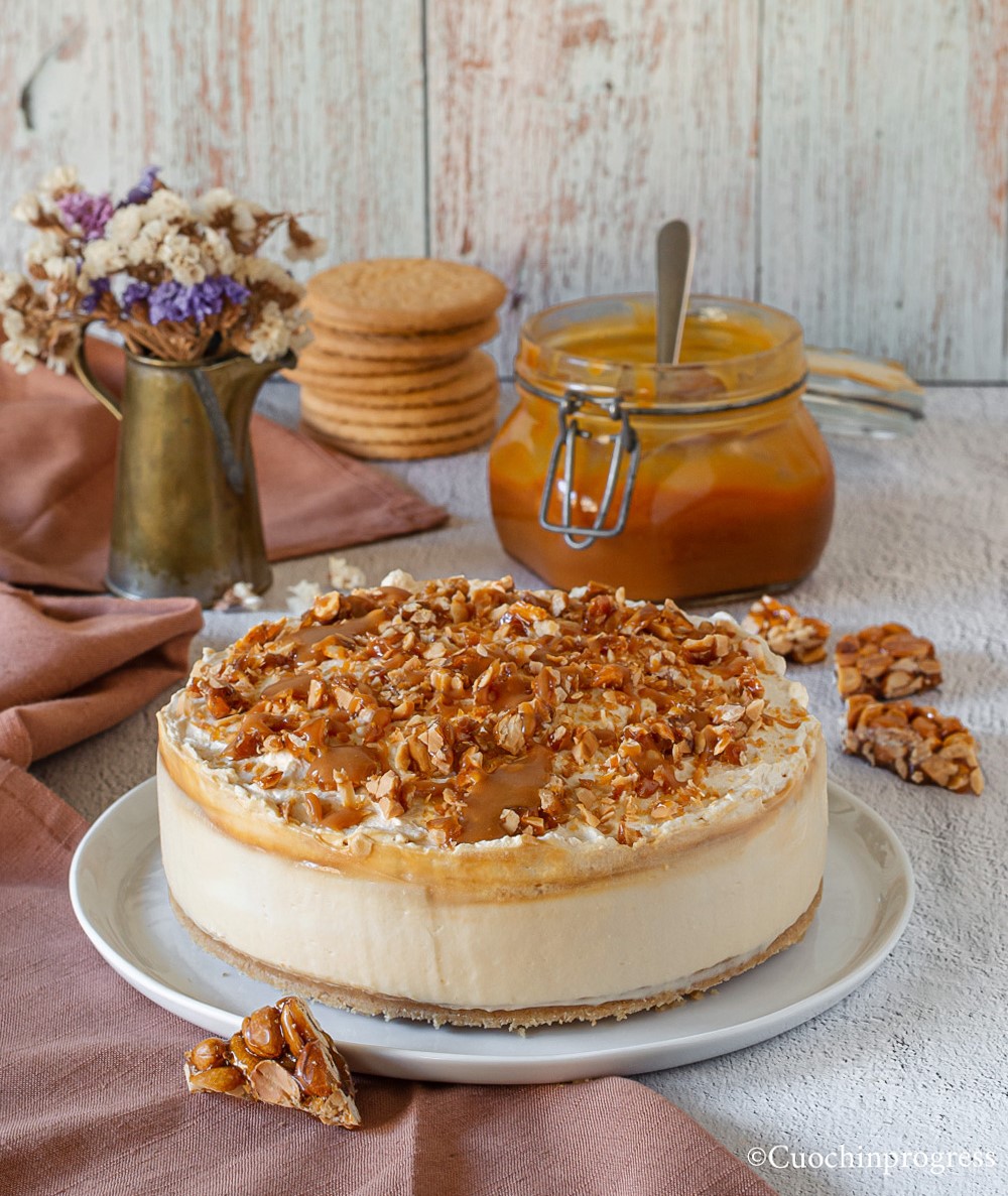 cheesecake al caramello salato