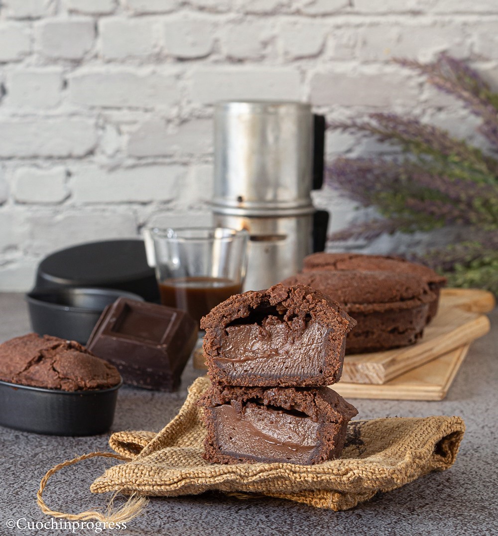 pasticciotti al cioccolato