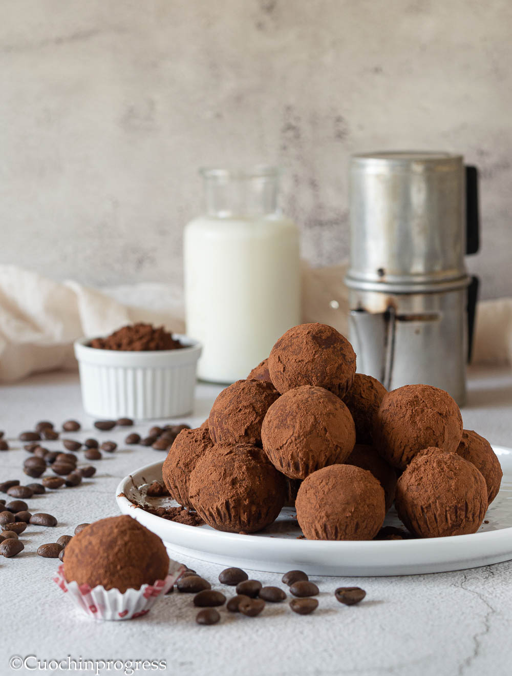 tartufi mascarpone e caffè
