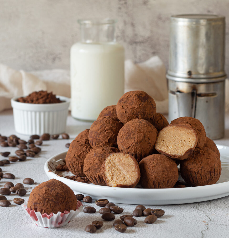 tartufi mascarpone e caffè