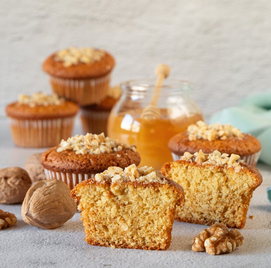 muffin al miele