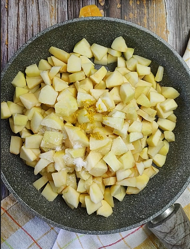 sbriciolata alle mele