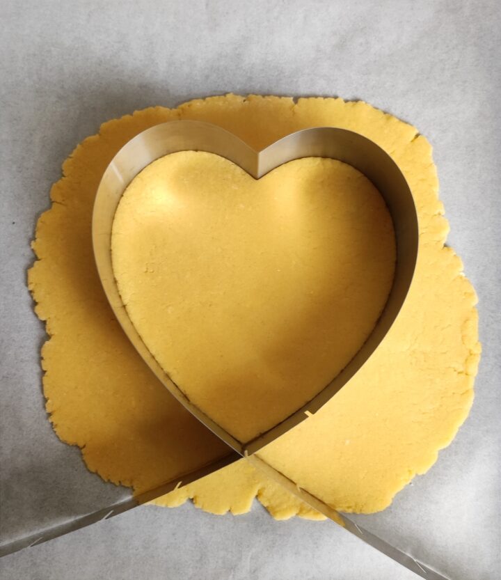 crostata con crema al limone