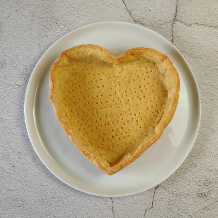 crostata con crema al limone