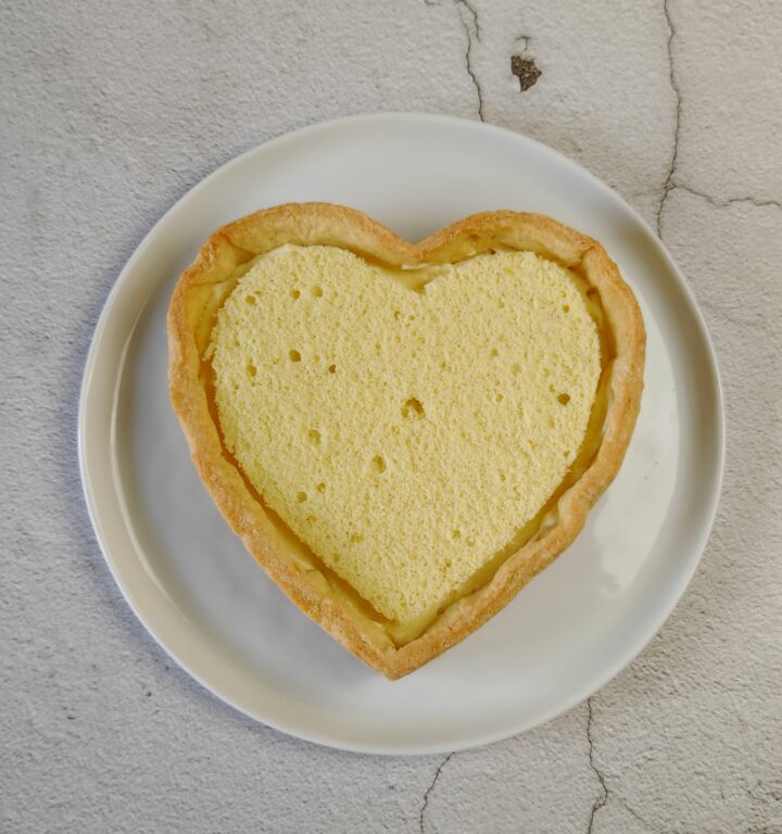 crostata con crema al limone