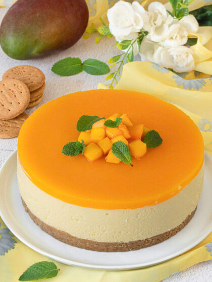 Cheesecake al mango