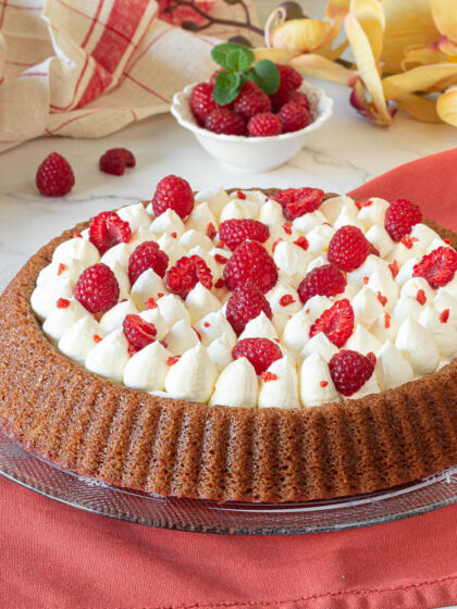 Crostata morbida red velvet