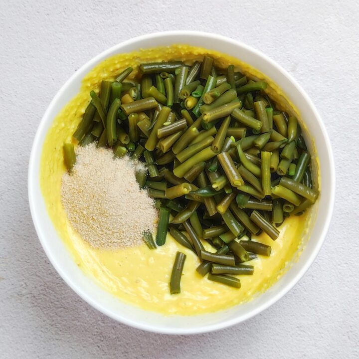 sformato di fagiolini e ricotta
