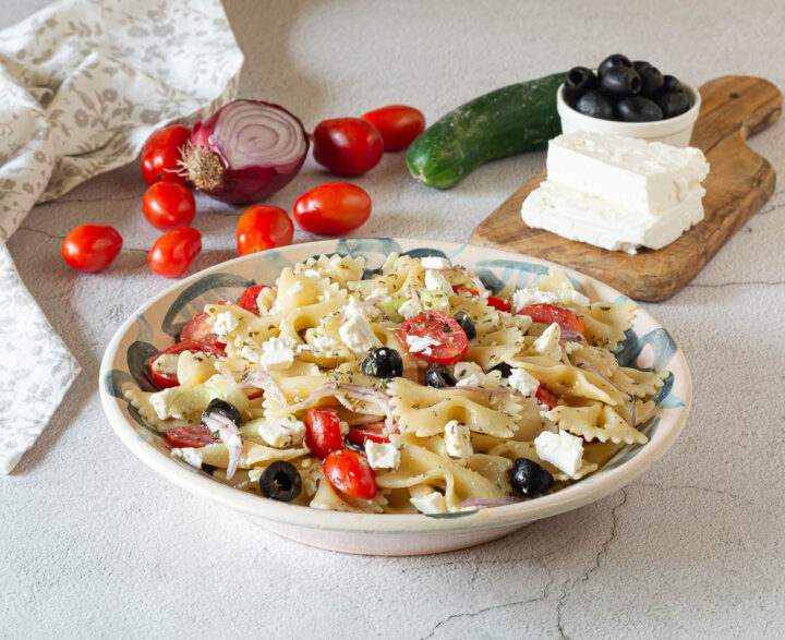 insalata di pasta mediterranea