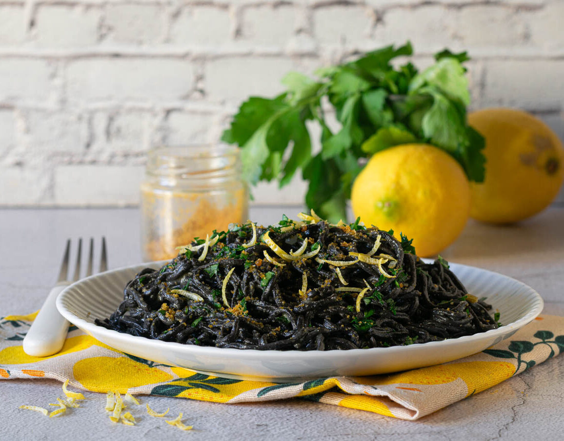 tagliolini al nero di seppia