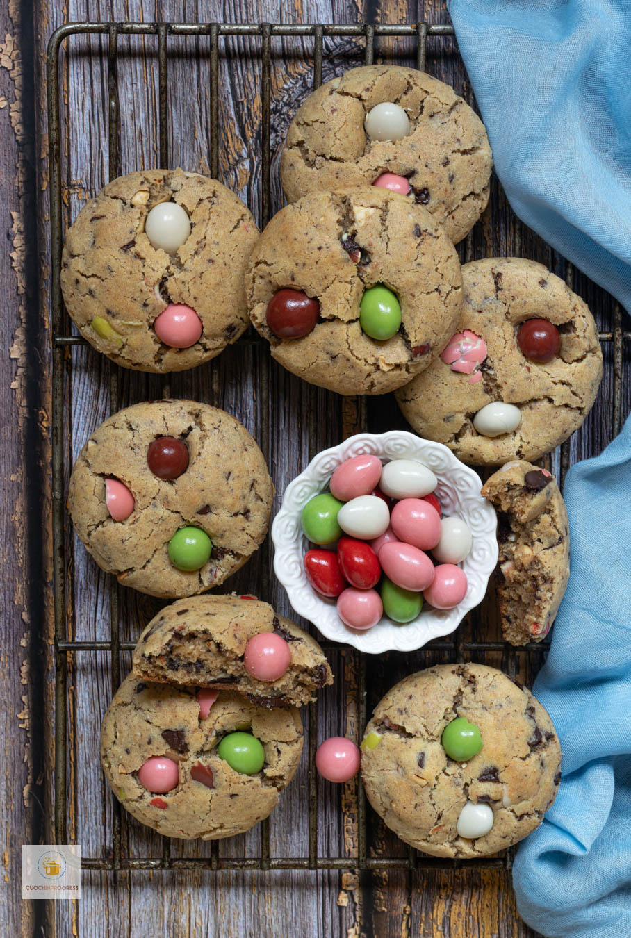 cookies con mini uova
