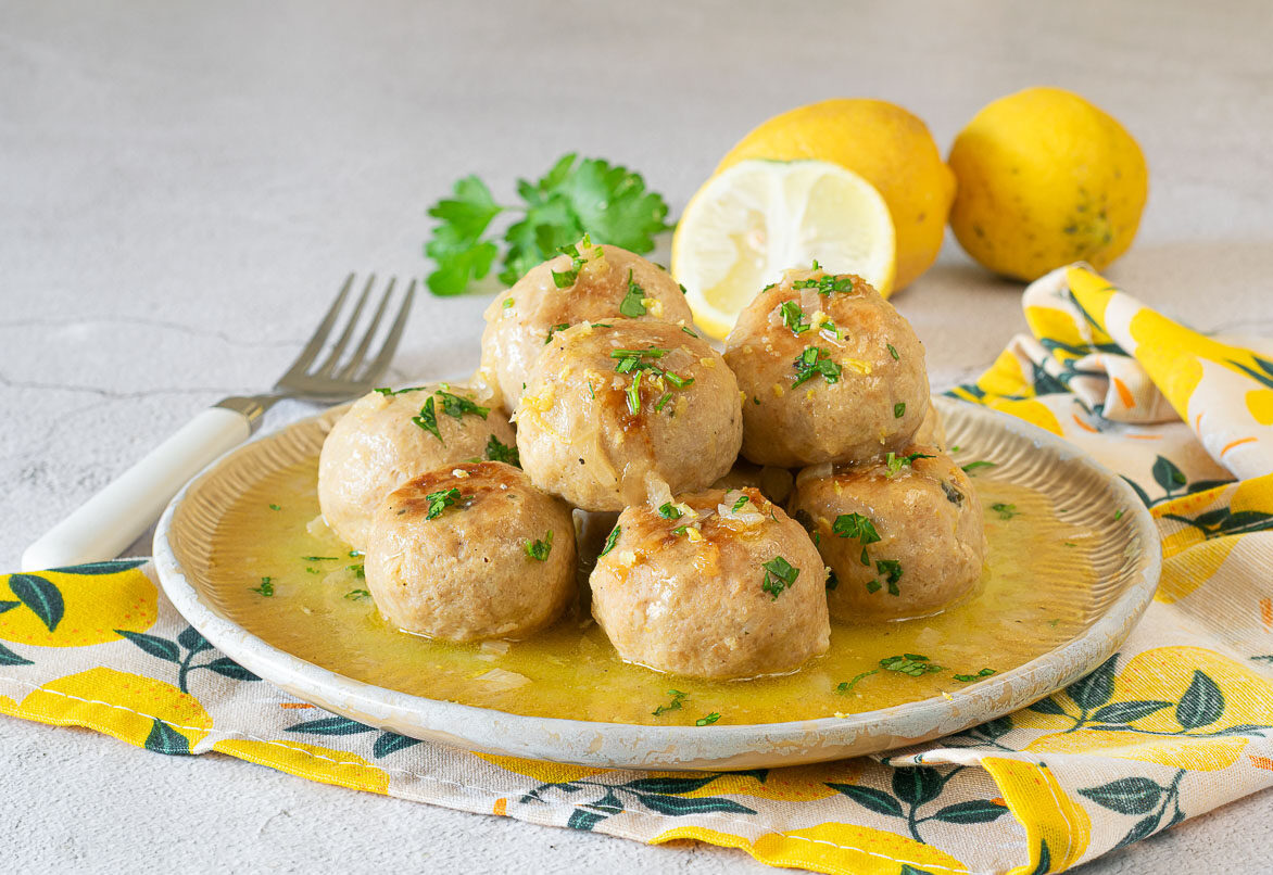 polpette di tonno al limone