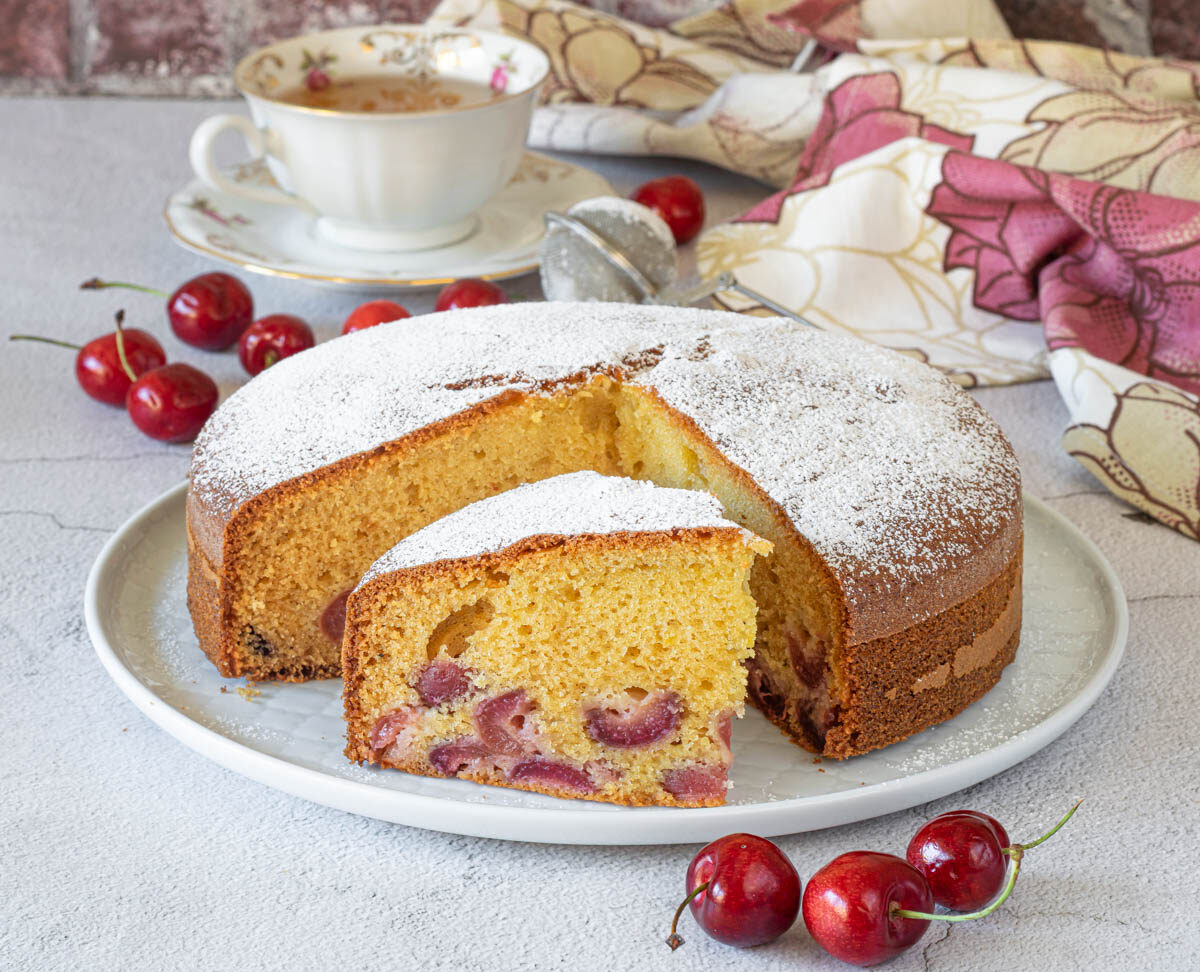 torta di ciliegie