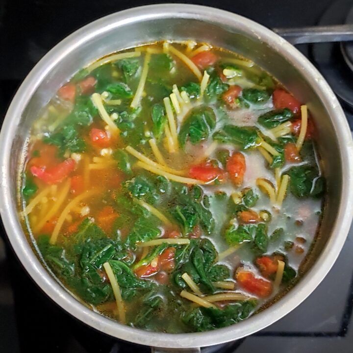pasta con i tenerumi