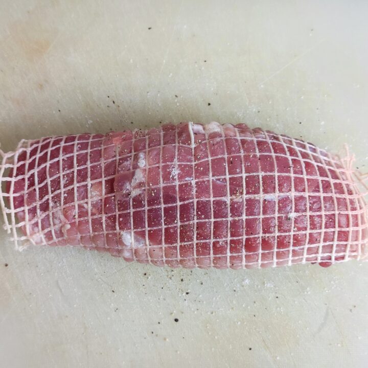 arrosto di maiale all'uva