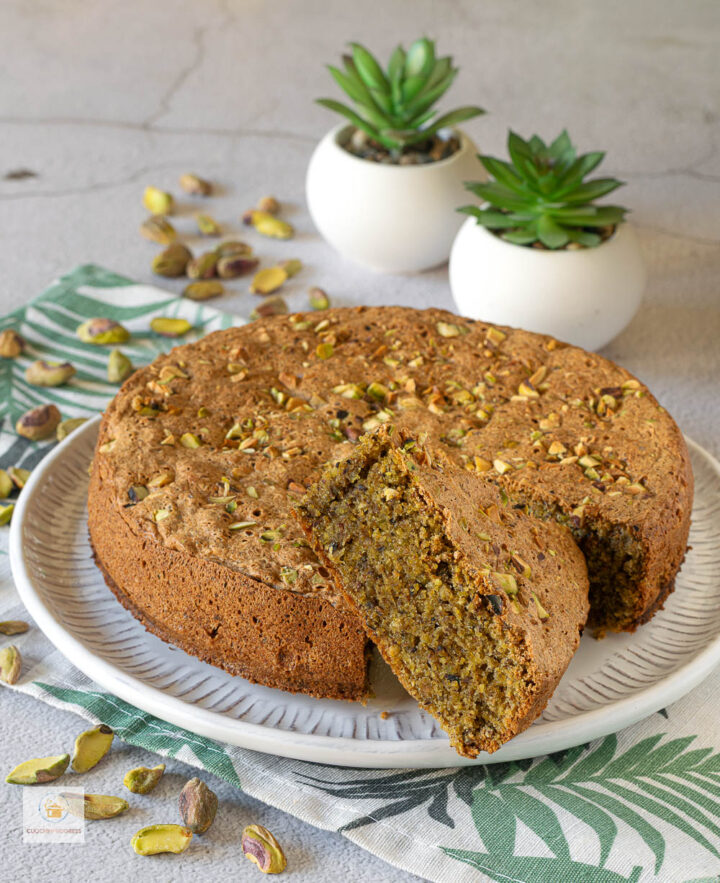torta di pistacchi senza glutine