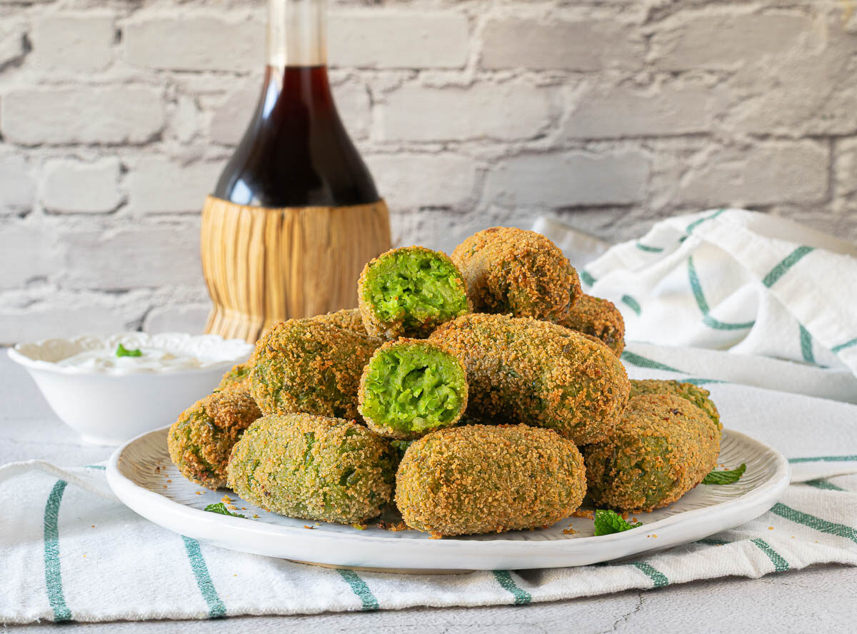 crocchette di piselli