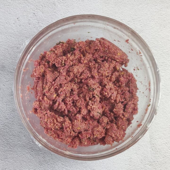 falafel di ceci e barbabietola