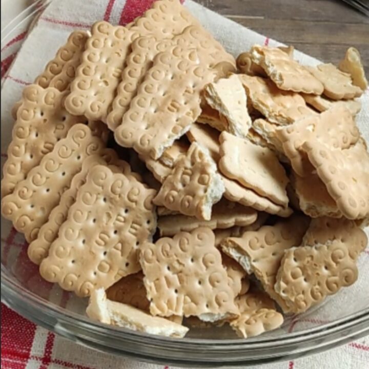 budino di biscotti e cioccolato