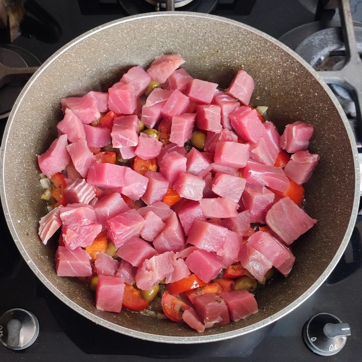 spezzatino di tonno