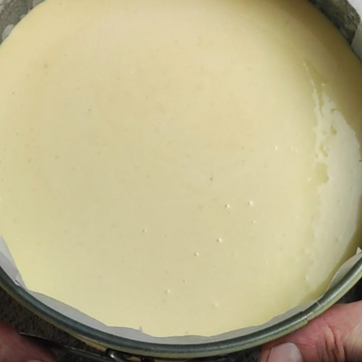 cheesecake basca alla zucca