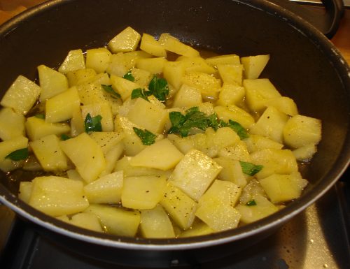 contorno di patate alla genovese