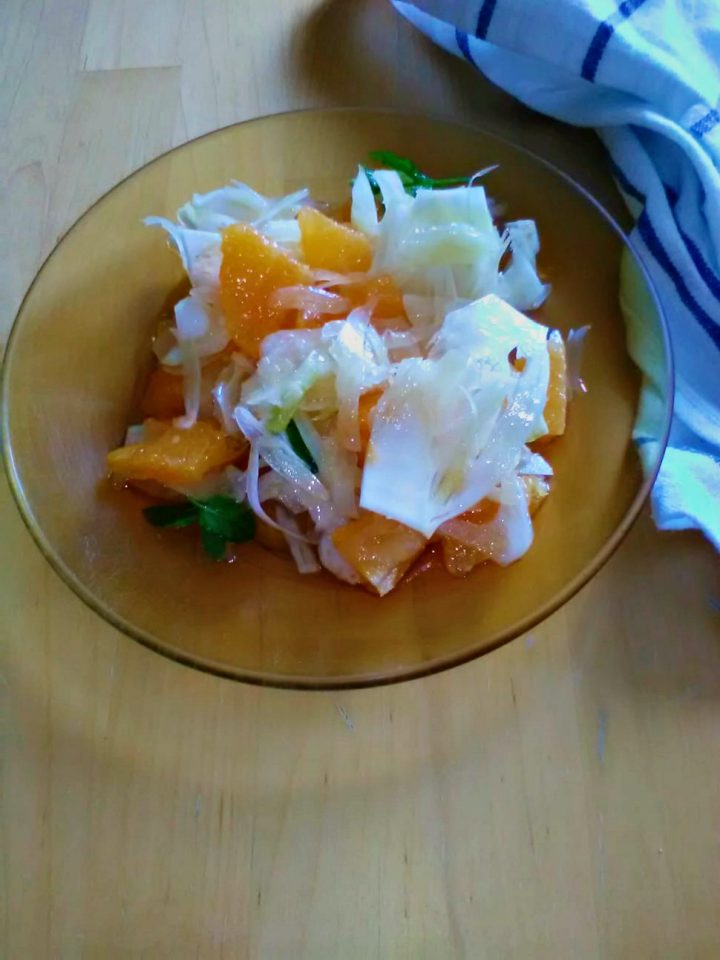 insalata di arance e finocchi