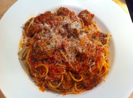 Spaghetti con le polpette